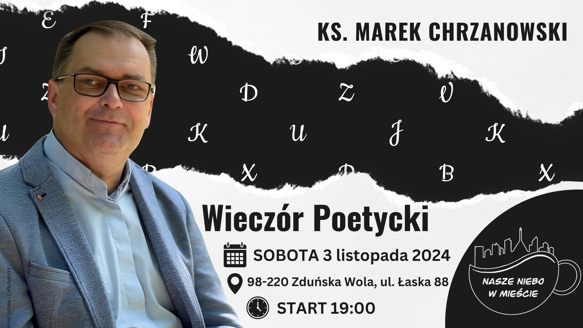 Wieczorek Poetycki z ks.Markiem Chrzanowskim